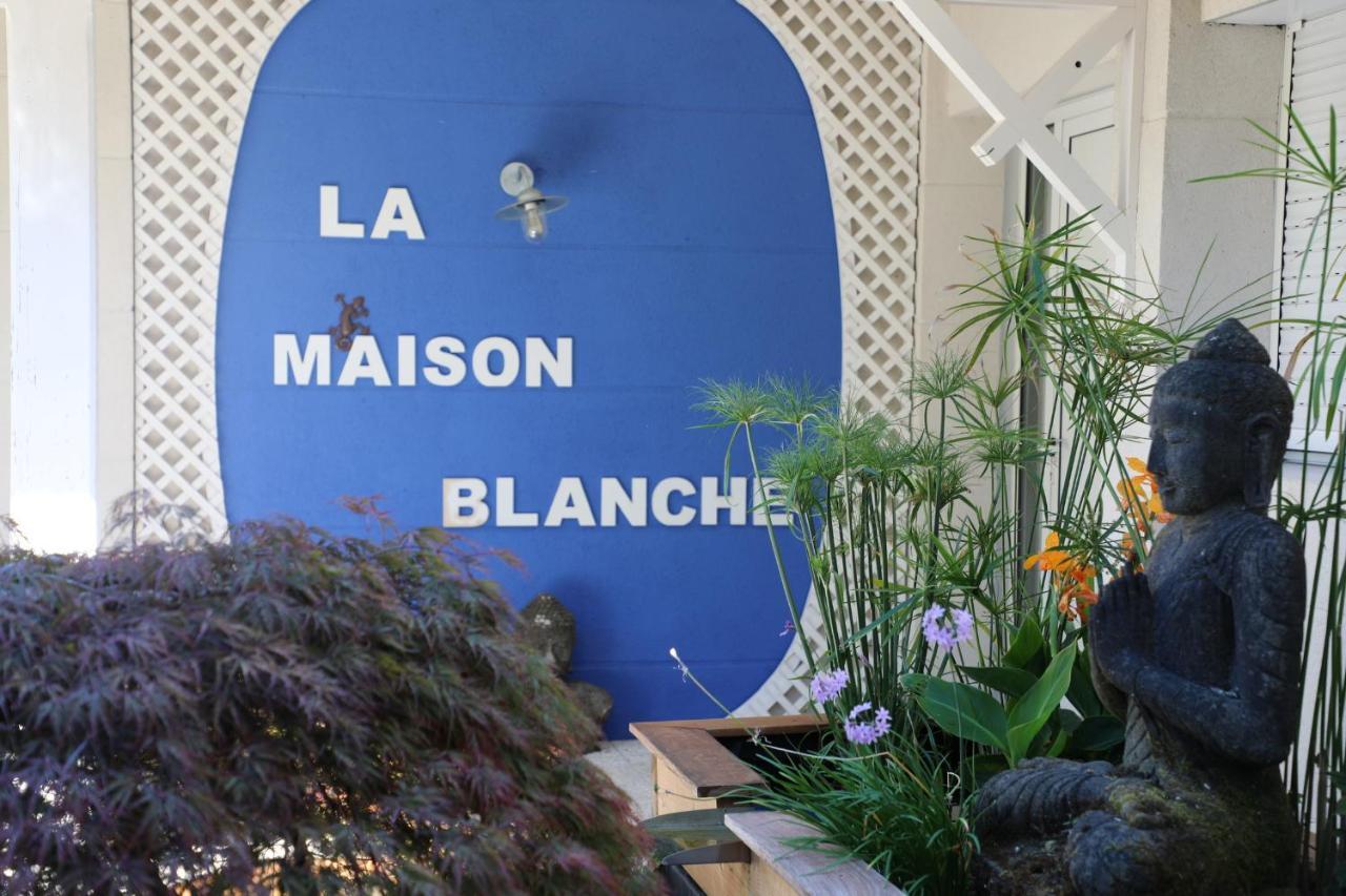La Maison Blanche De Lanton Bagian luar foto