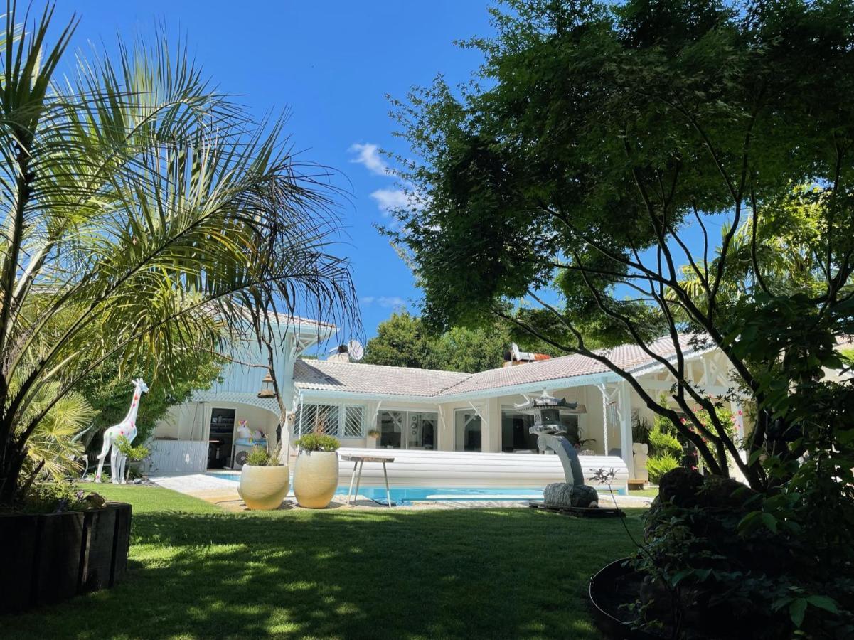 La Maison Blanche De Lanton Bagian luar foto