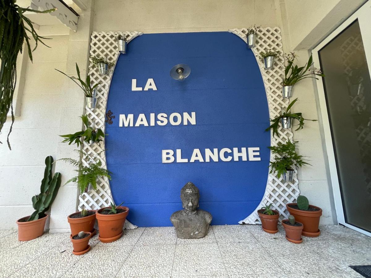 La Maison Blanche De Lanton Bagian luar foto