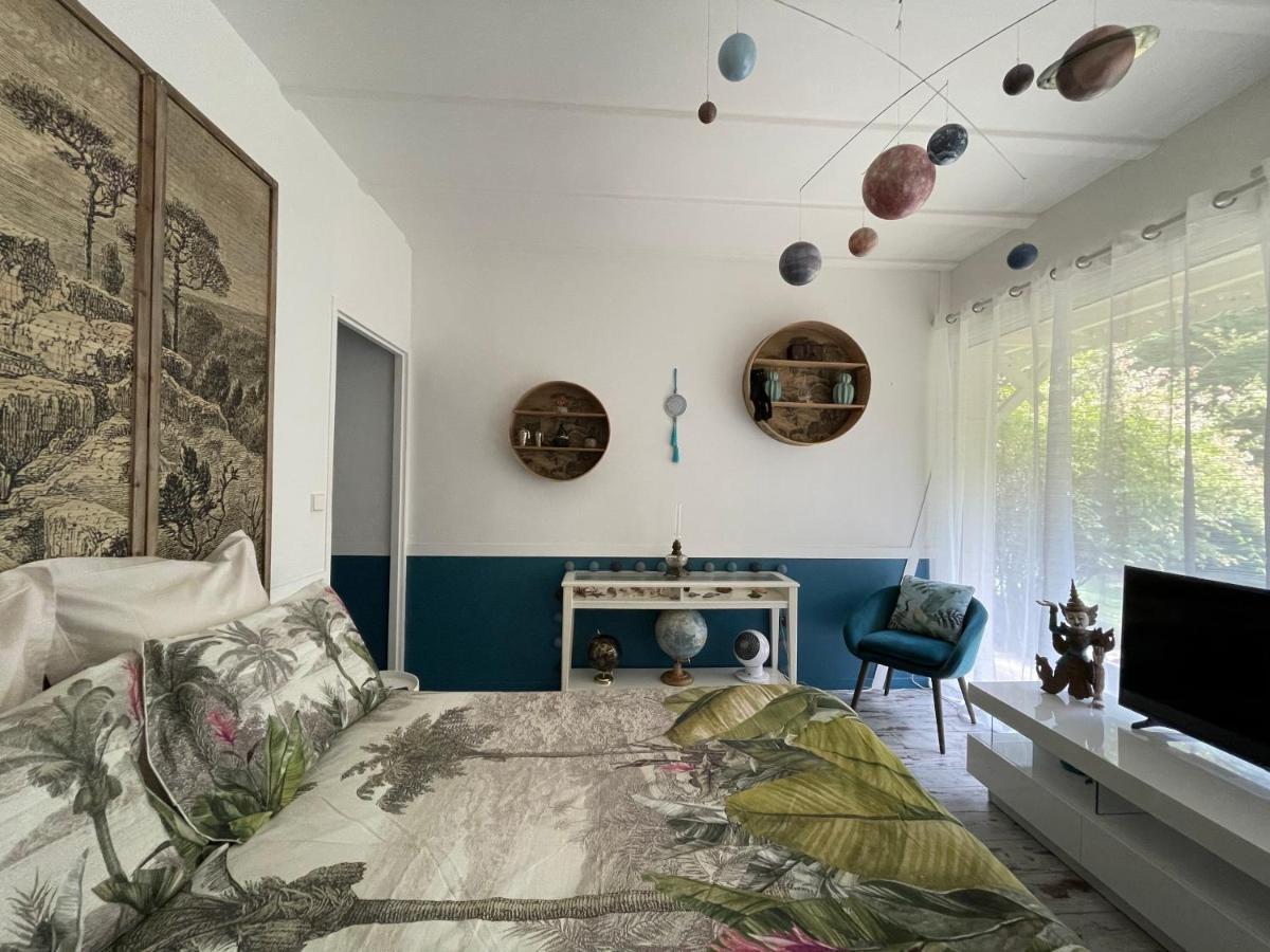 La Maison Blanche De Lanton Bagian luar foto