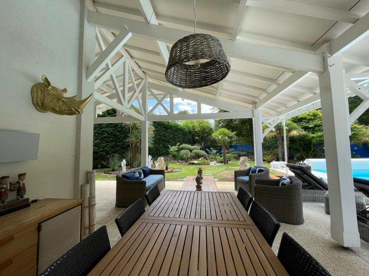 La Maison Blanche De Lanton Bagian luar foto